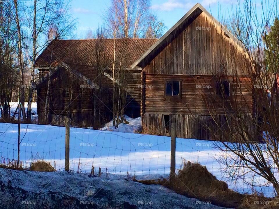An Old barn in Norway 