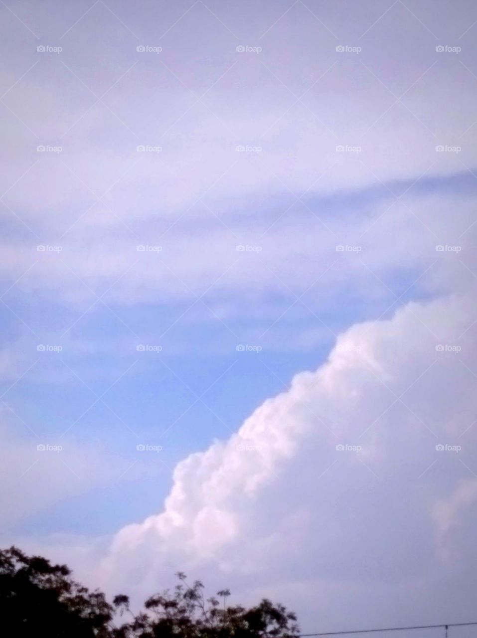 white clouds in blue sky whitish cloud scattered