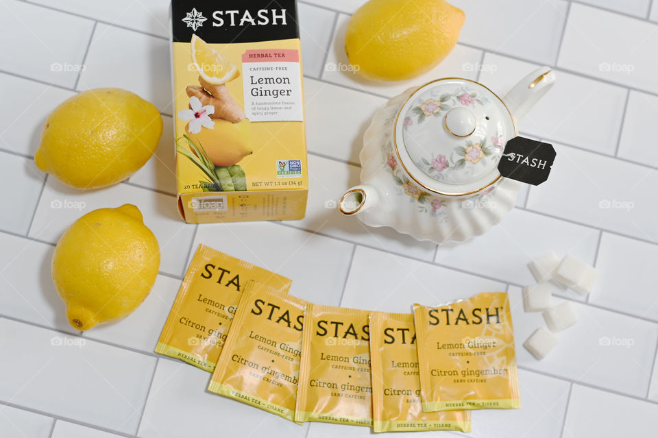 Lemon ginger tea by stash
