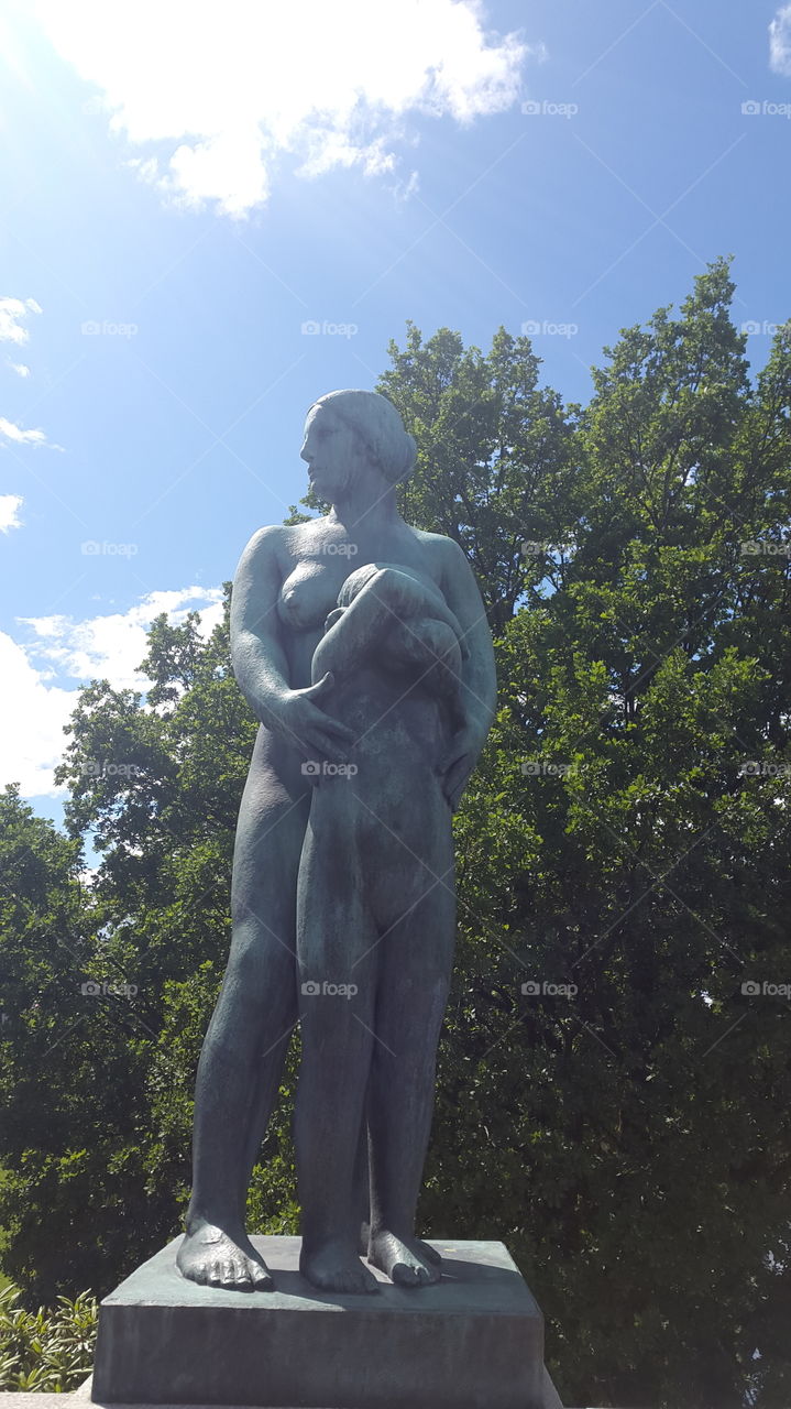 statue in vigelandsparken