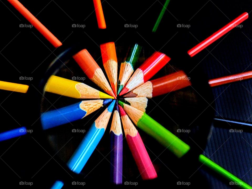 The beautiful of the colors.