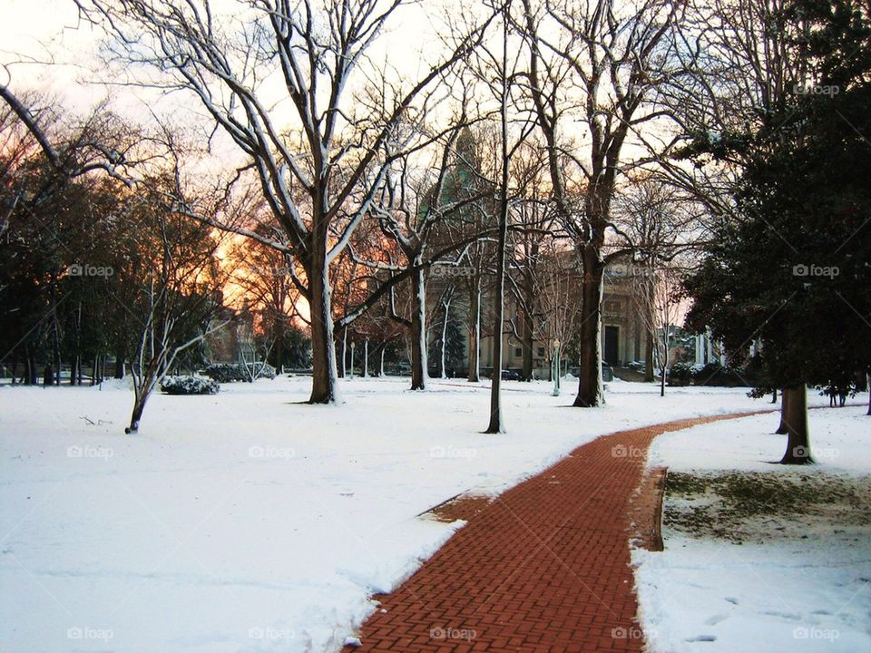 USNA snow