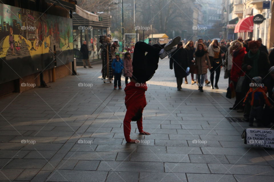 People, Street, City, Commerce, Group
