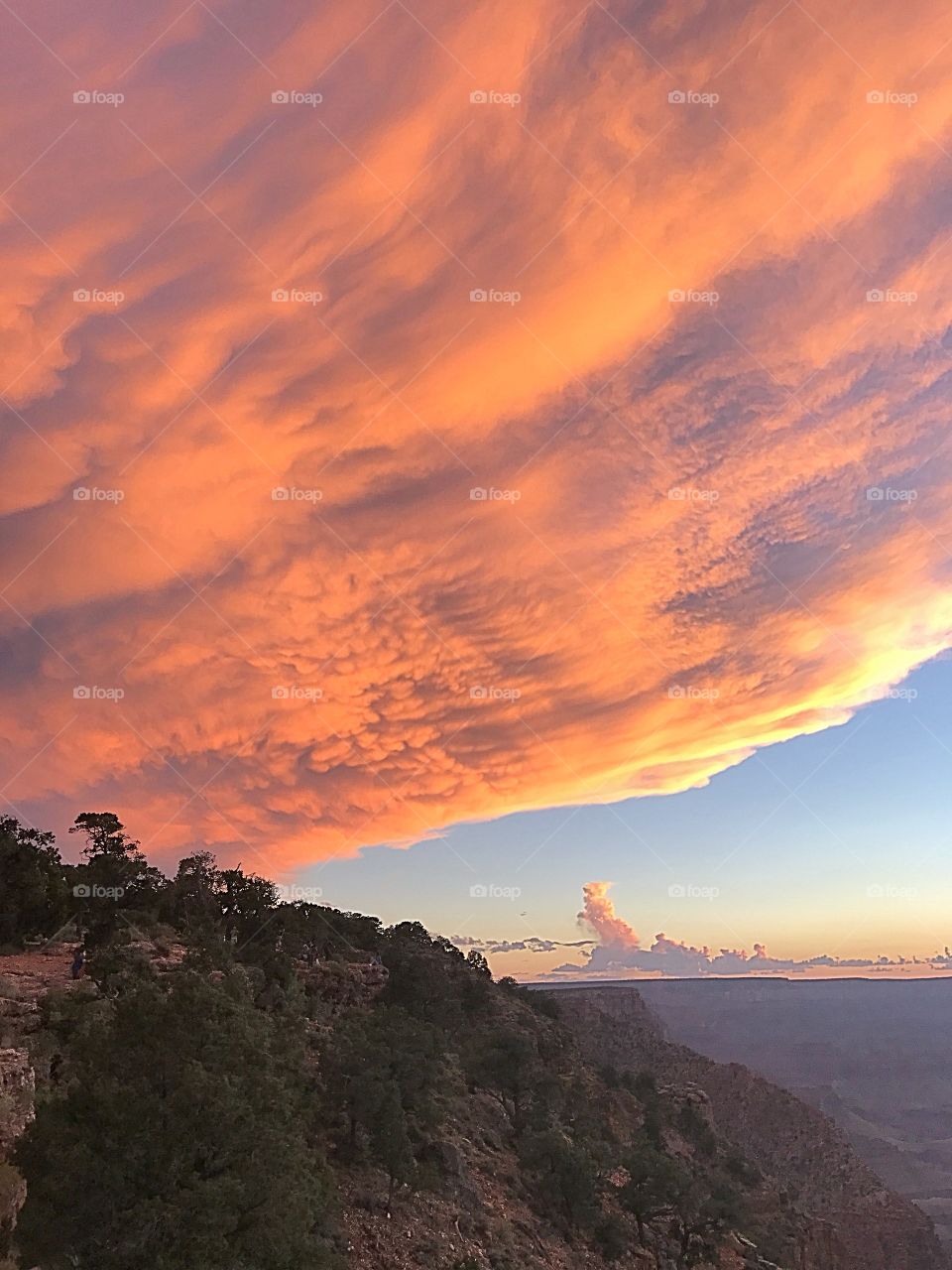 Clouds at the Grand Canyon