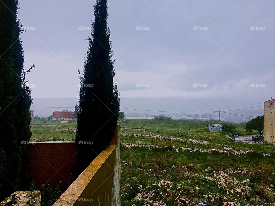 Rain and the Sky , Sea
