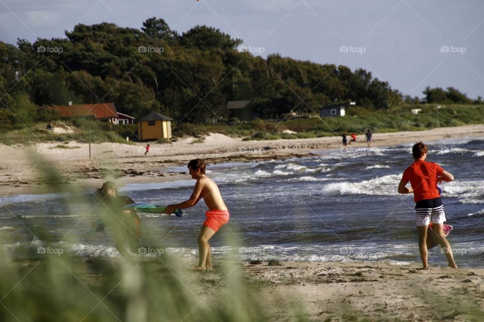 Summer by the ocean