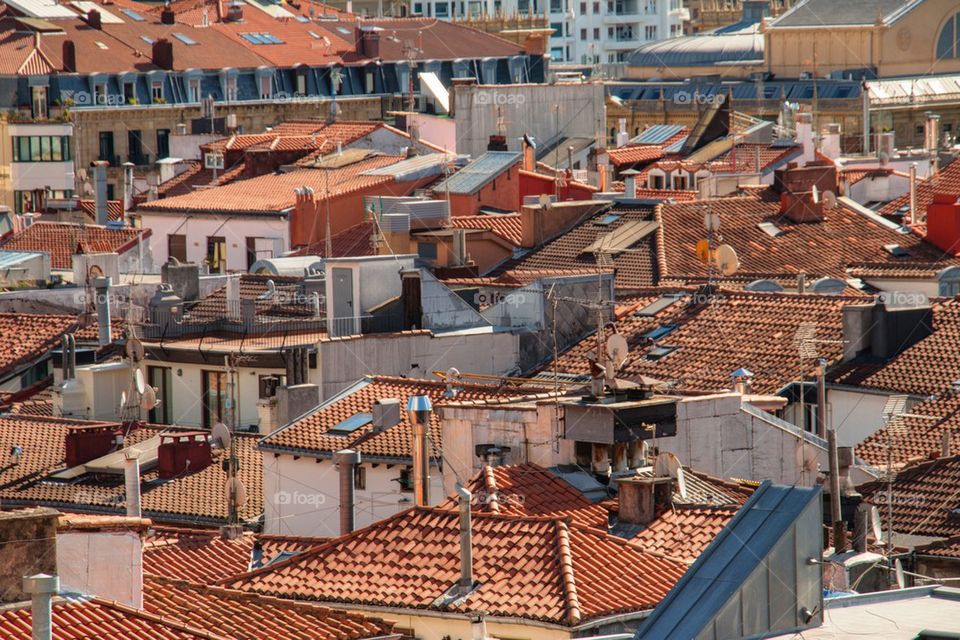 Red roofs