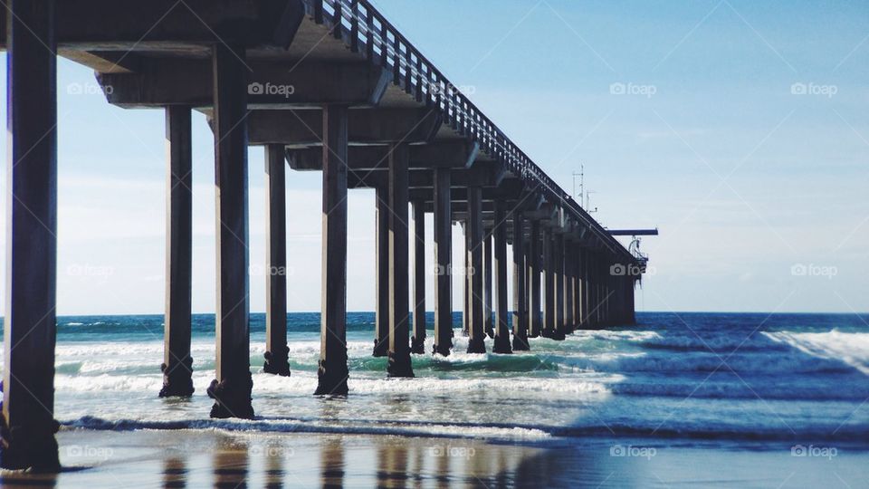 La Jolla Scripps Pier