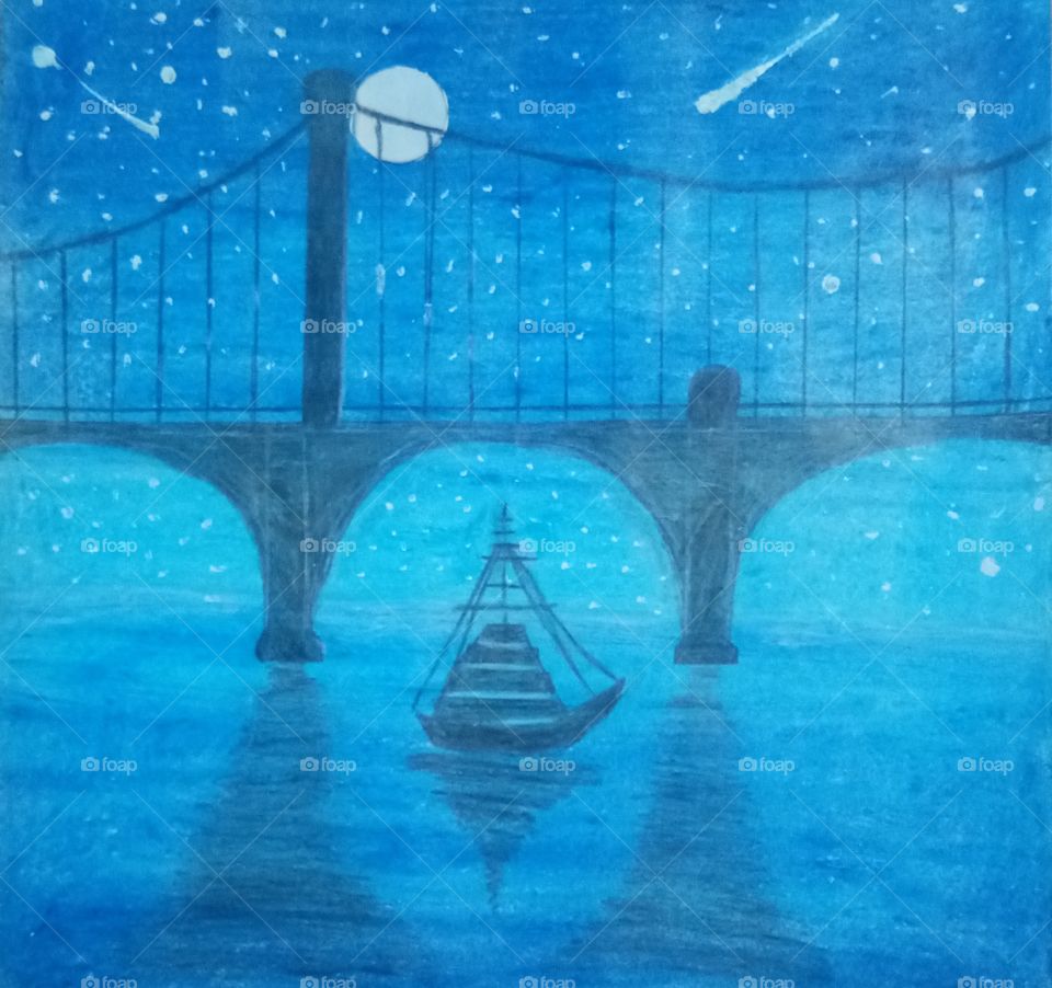 Dug Out Pool, Water, Bridge, Swimming, Reflection