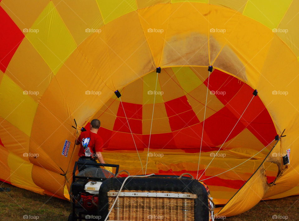 passion hot air balloon