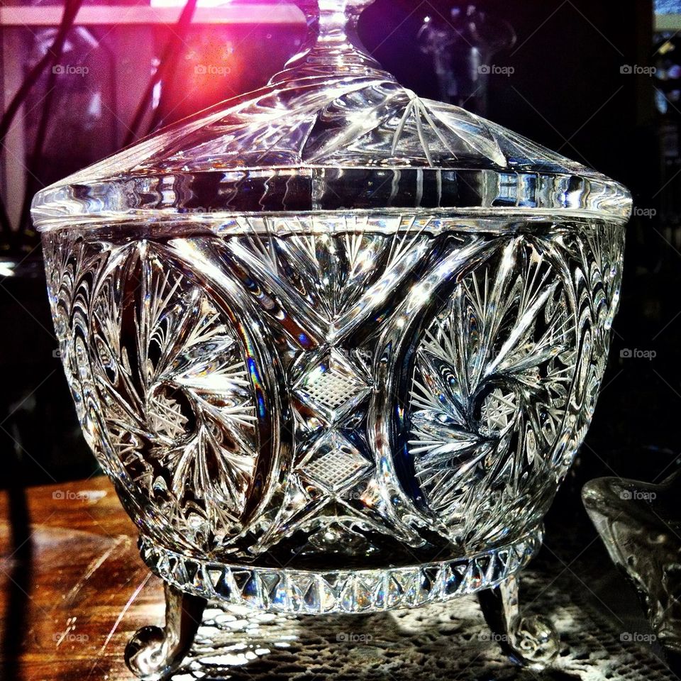 sweden glass bowl västra frölunda by rebelf