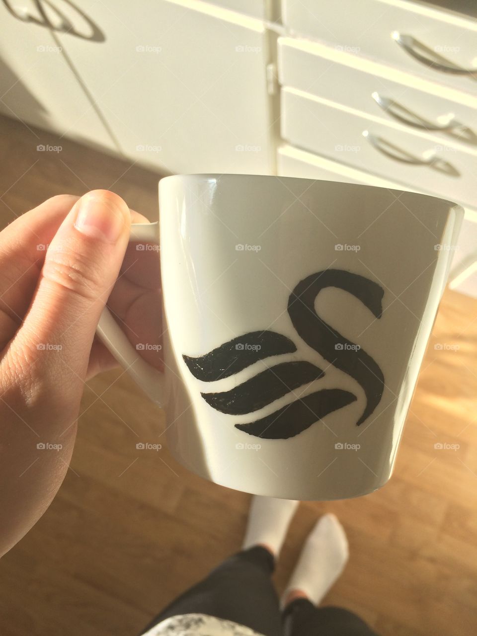 Swans mug