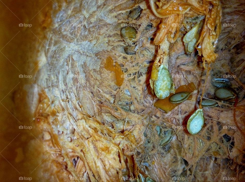 pumpkin from the inside тык