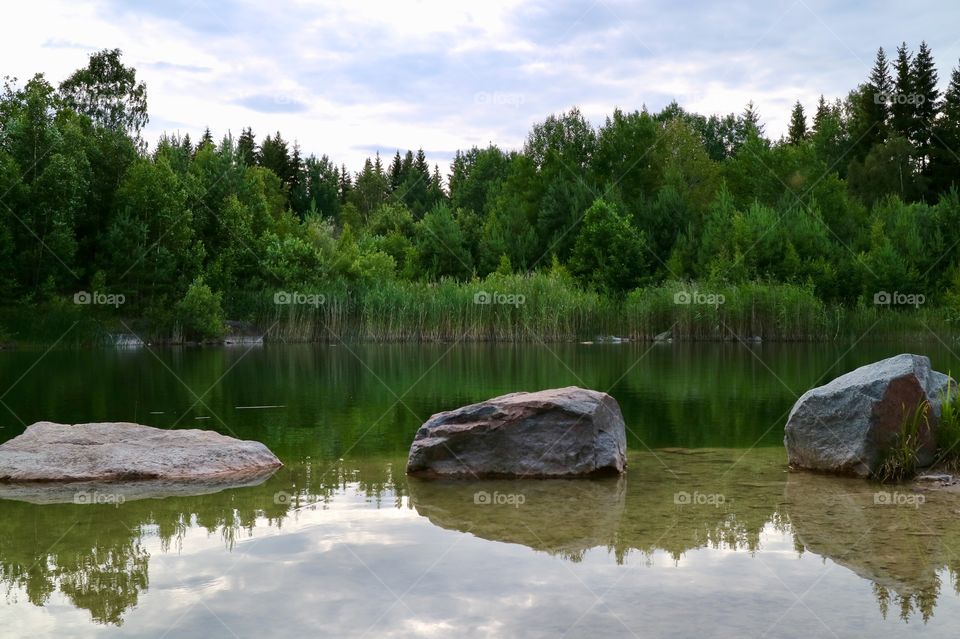 
Limestone quarry