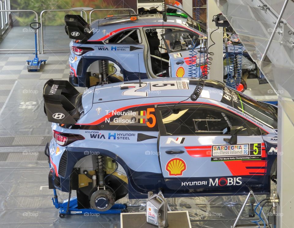 WRC Italia Sardegna 2018: inside the service of official Hyundai team