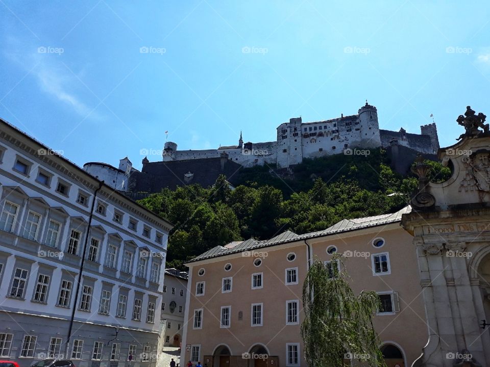 The castle from the heights