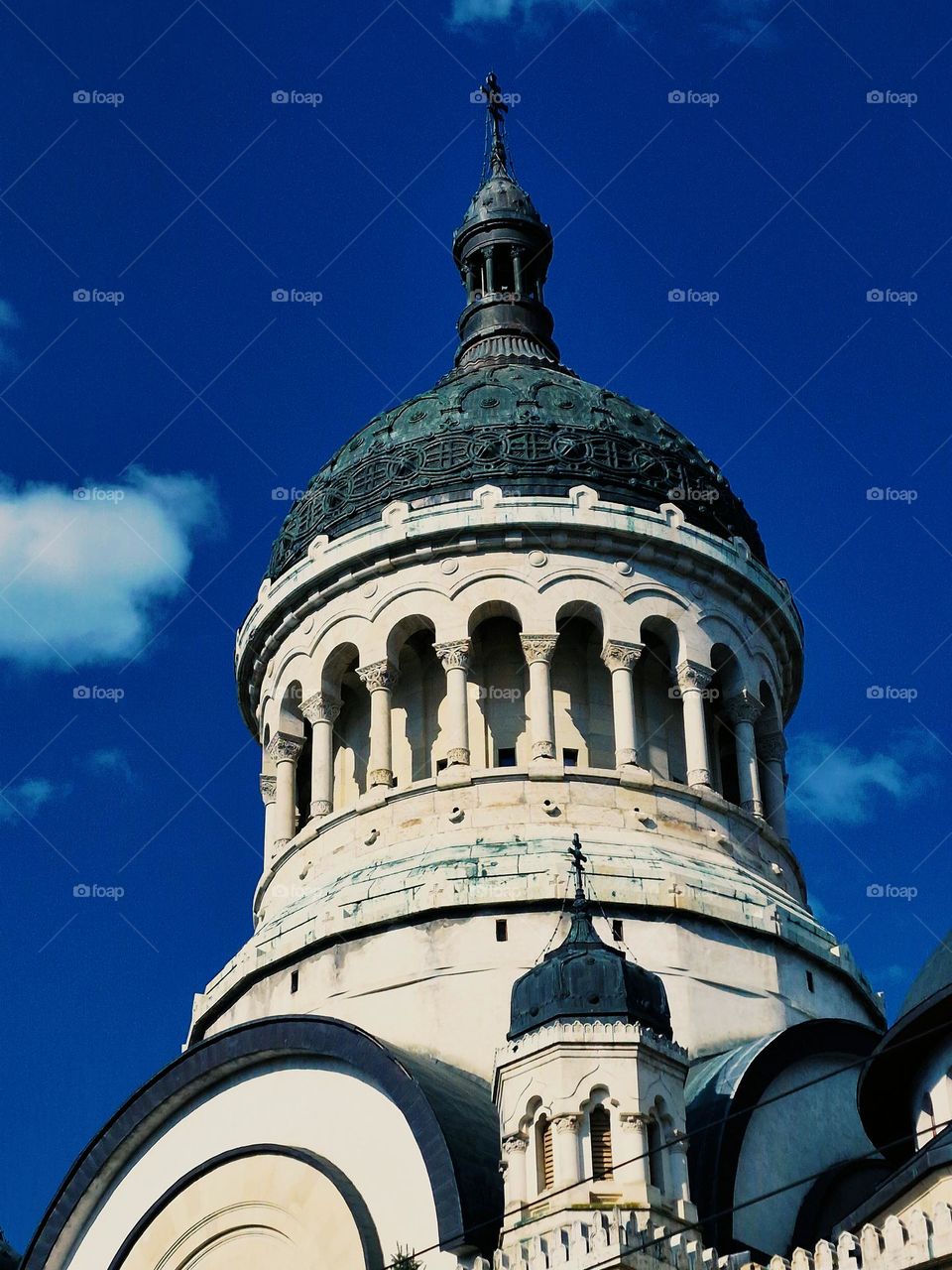 the metropolitan cathedral in Cluj