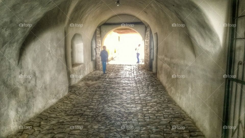 ingresso, chiesa, fortificata, harman,