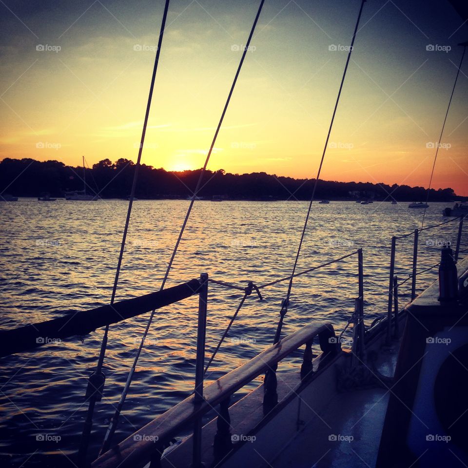 Sunset Sail 