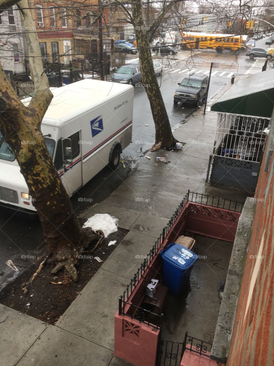 USPS Nor rain Nor Snow Ever stops them 