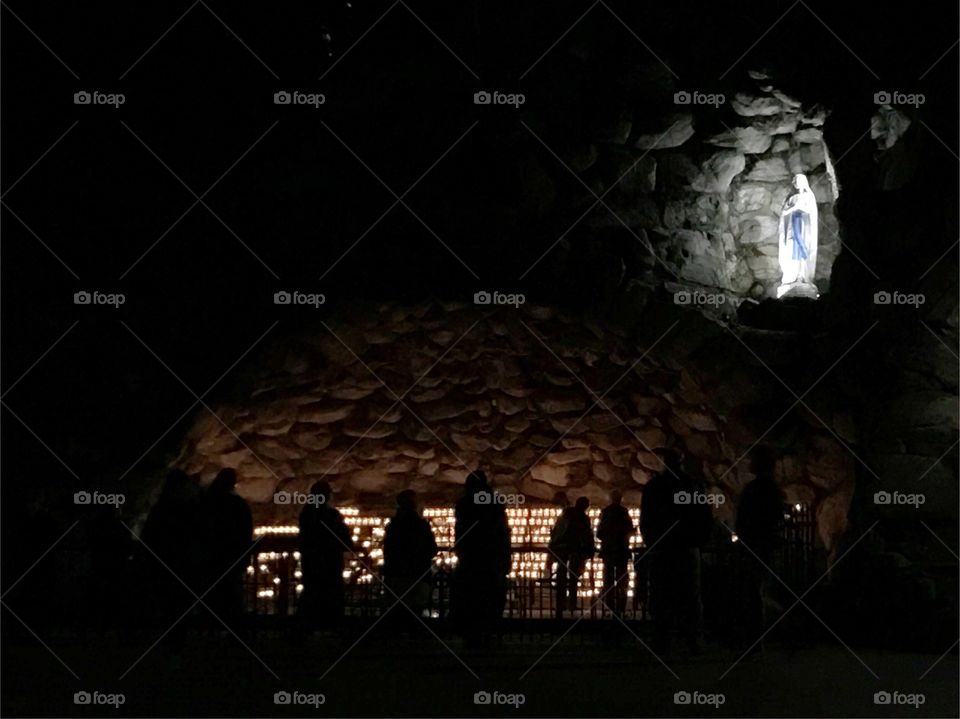 Grotto at Notre Dame