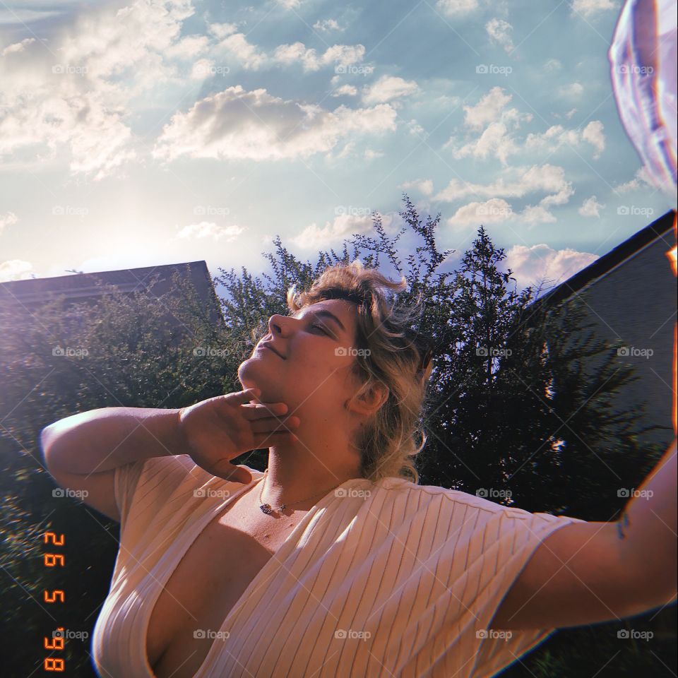 Fully enjoying the day