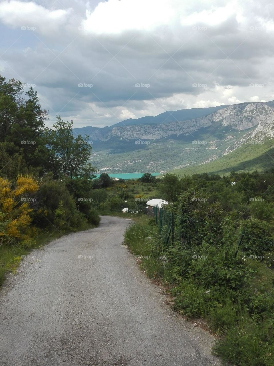 The gorges du Verdon , Ardèche, France