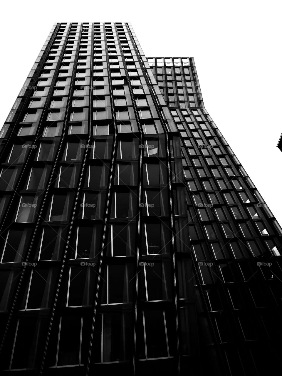 Skyscraper - Hamburg - Black & White