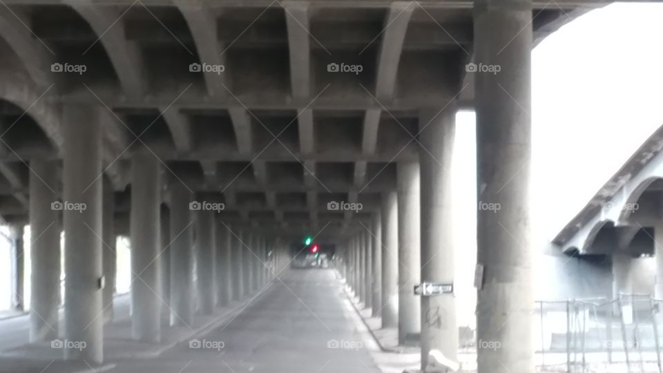 Under a Bridge