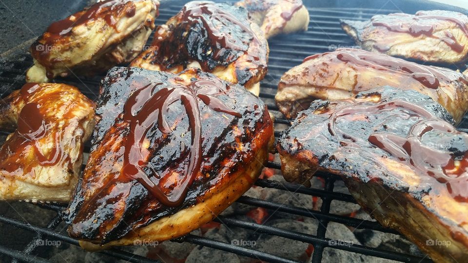 Grilled BBQ Chicken