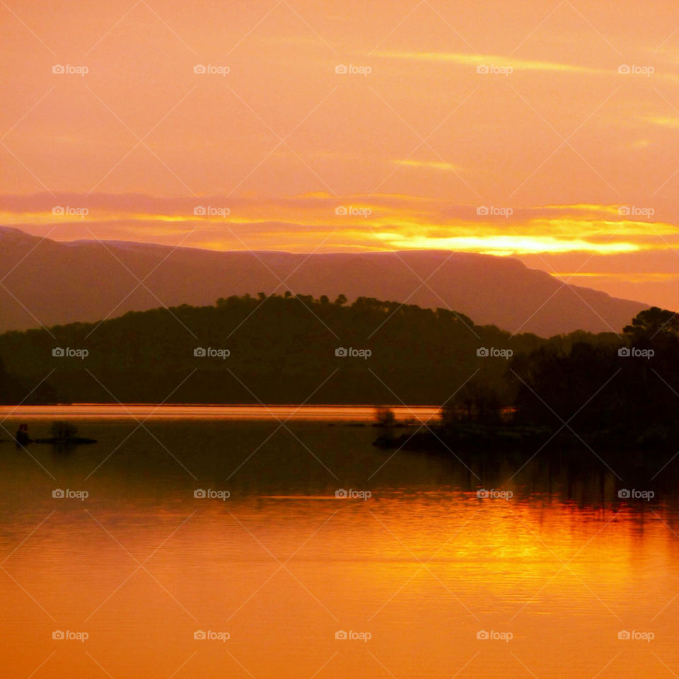 Loch Lomond Luss Sunset
