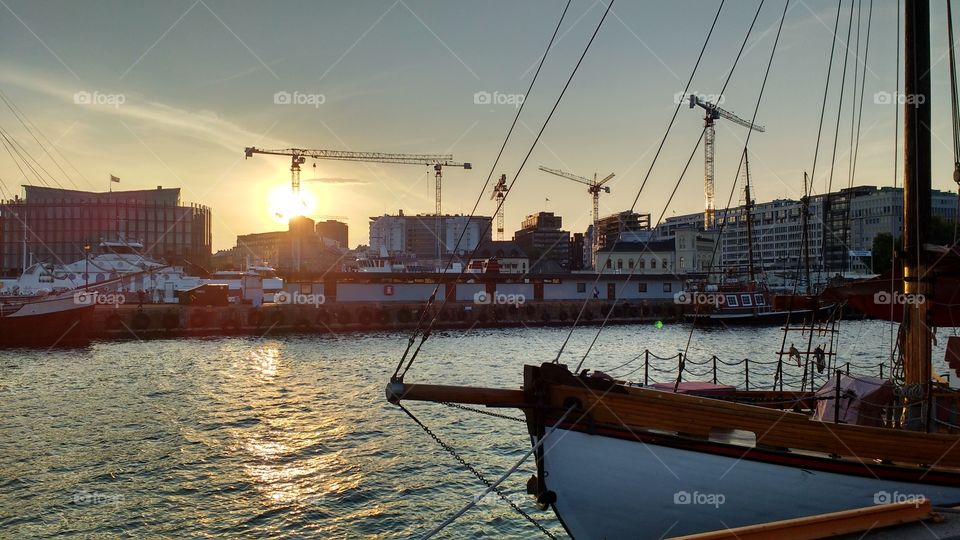 Oslo by dusk