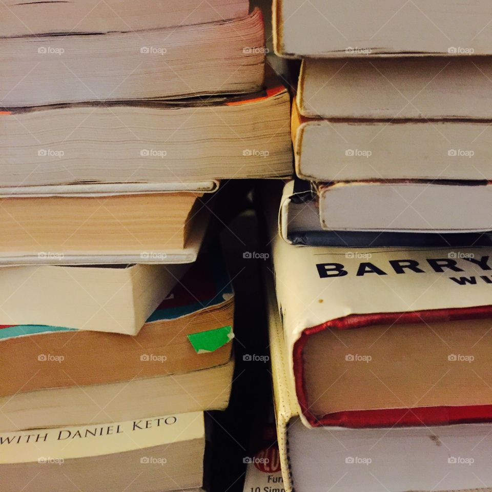 Book piles