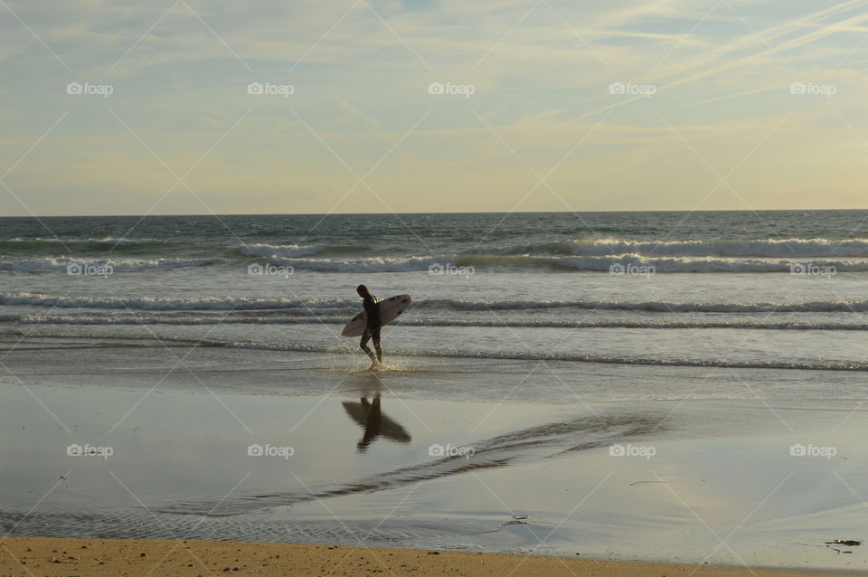 Surfeur breton