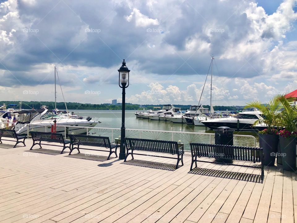 Old Town Alexandria - water front Marina 