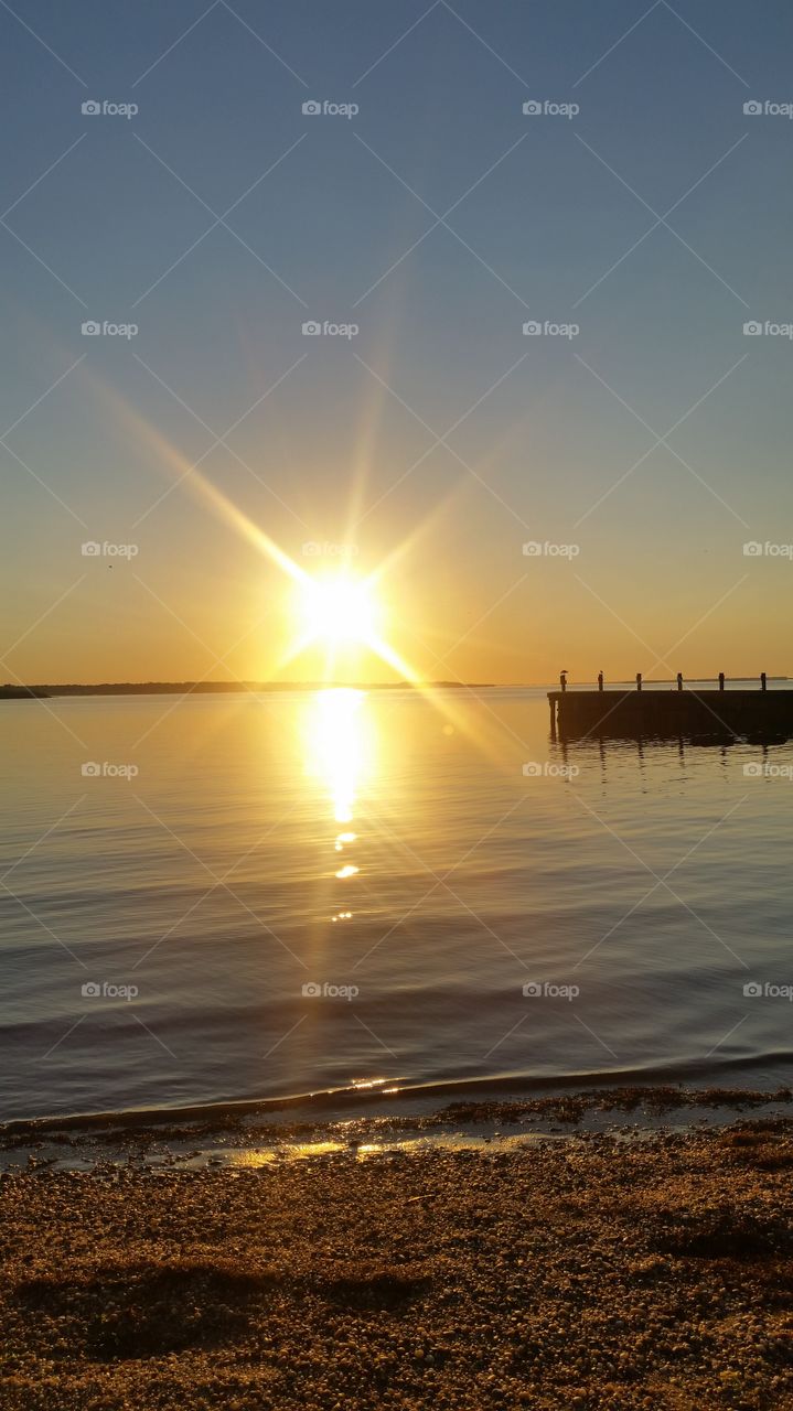 Scenic view of ocean