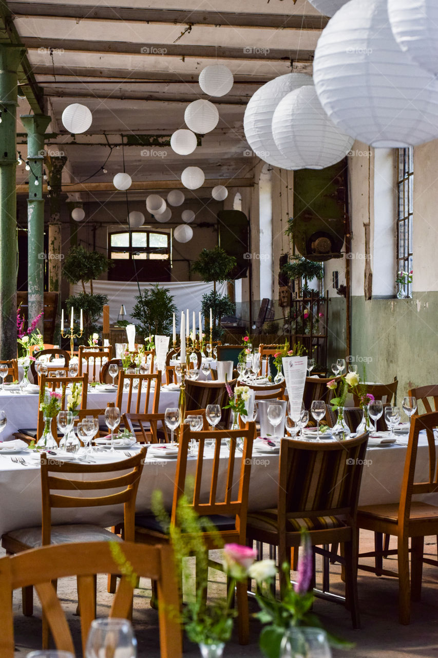 wedding day, wedding room