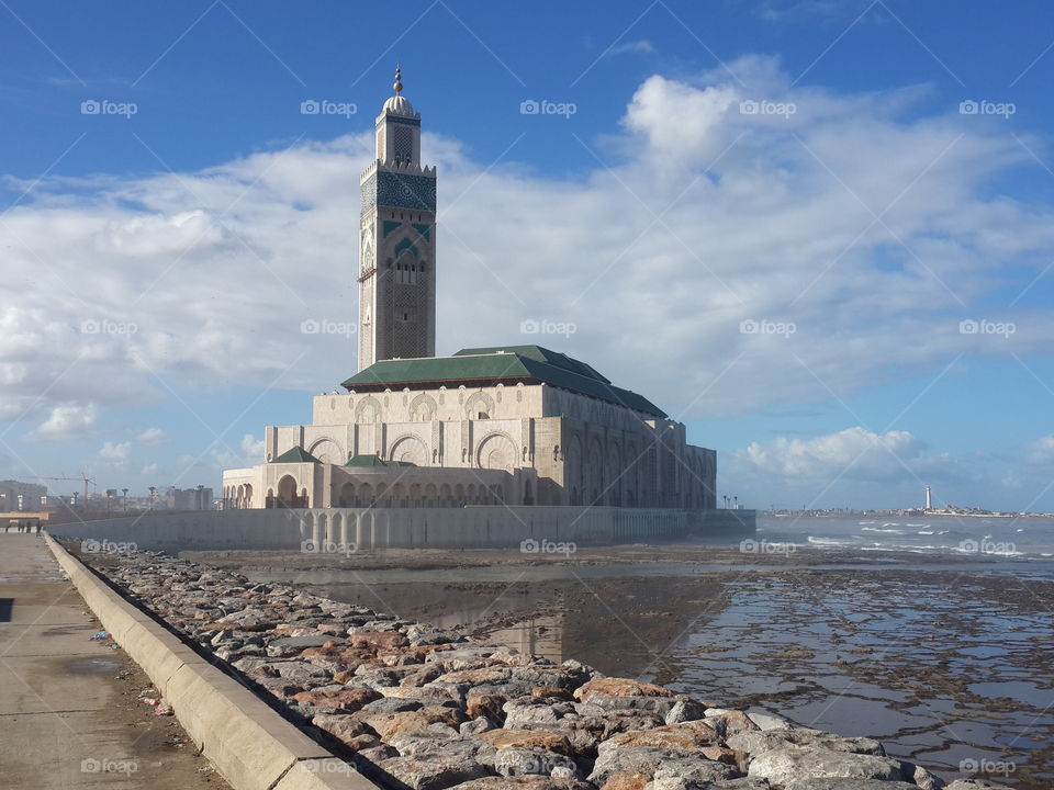 Mosque Hassan 2. Just a Famous Monument in my City 