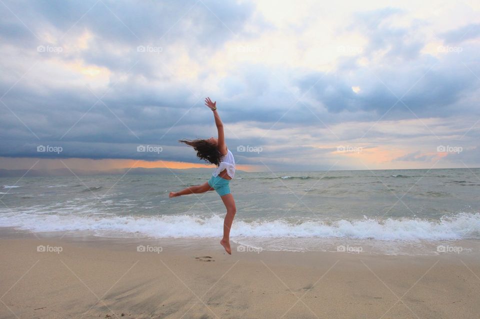 Beach dancer