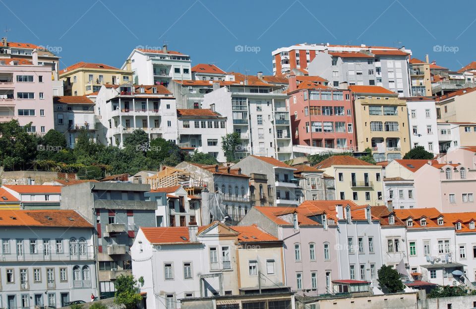 City of Coimbra in Portugal 