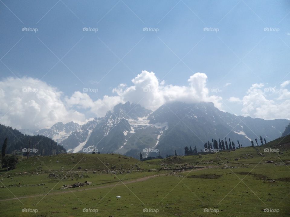 Mountain, No Person, Landscape, Travel, Snow