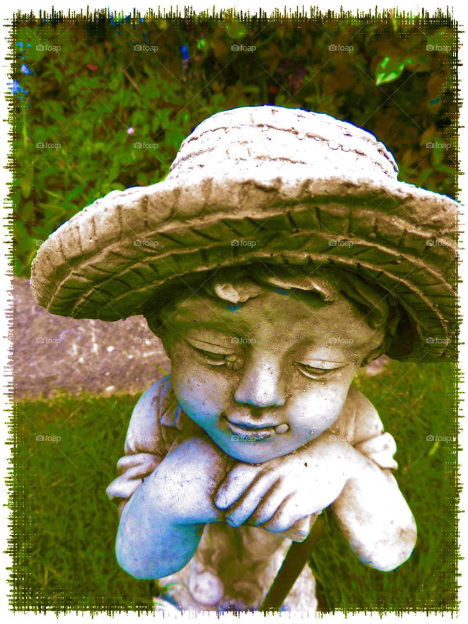 garden face grass summer by graham.harris