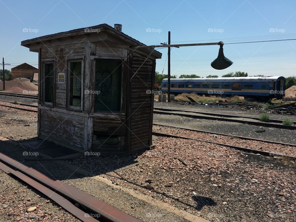 Old railroad station