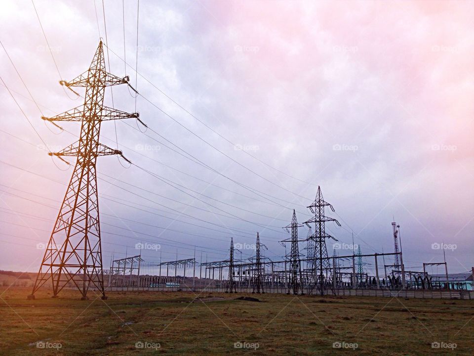 High Voltage Substation