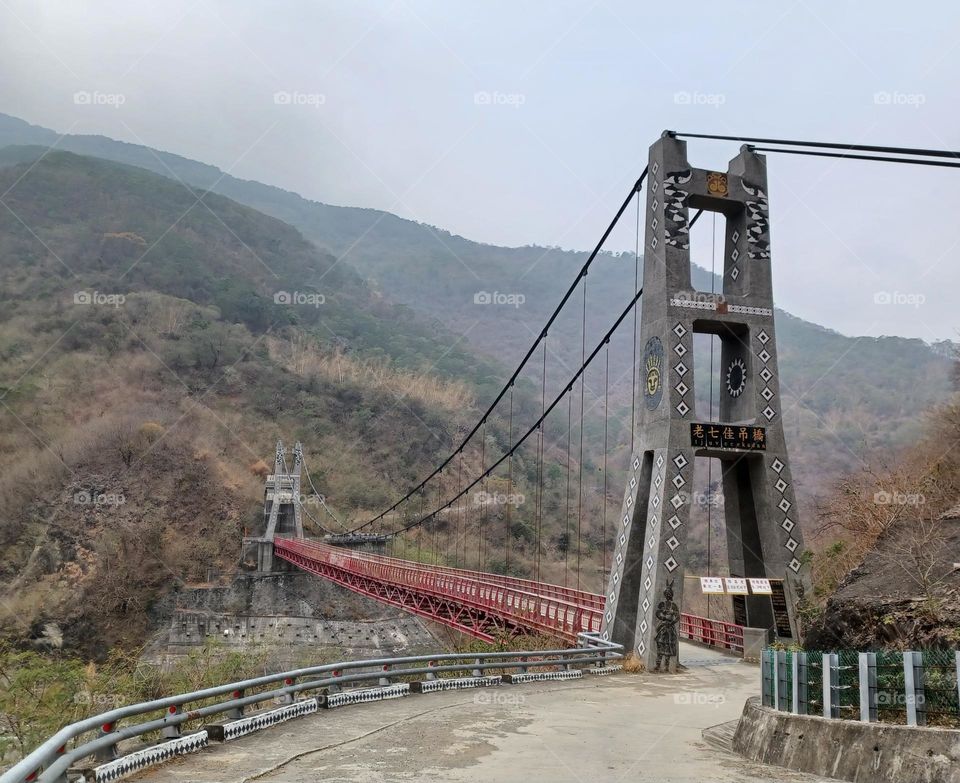 Photo of the week -- The suspension bridge to Laochijia, Pingtung, Taiwan