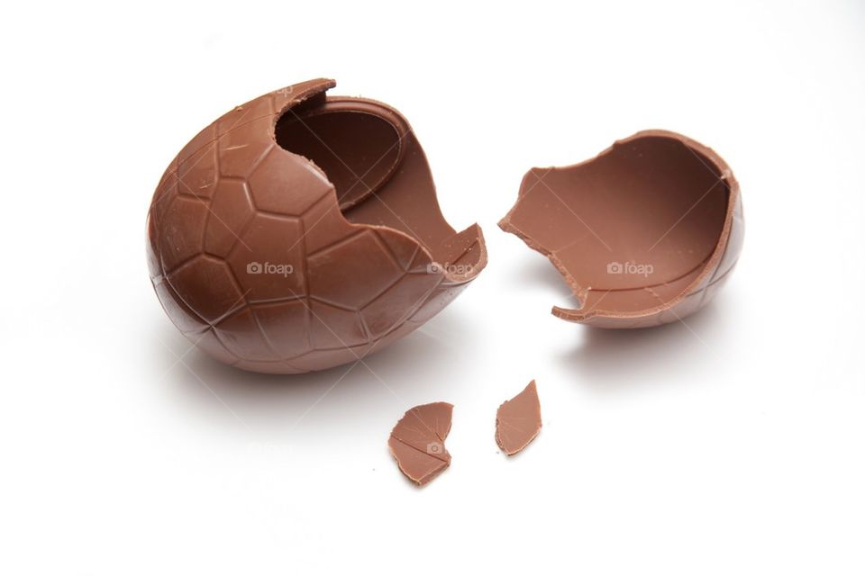 Broken Easter egg