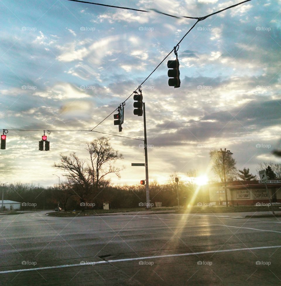 Road, Street, Transportation System, Traffic, Sky