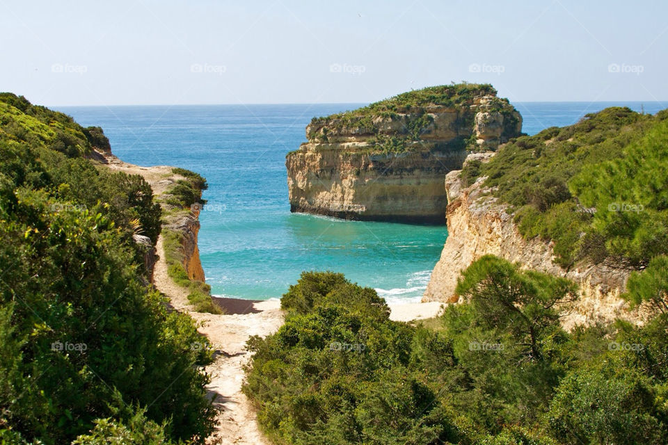 Beautiful hidden beach