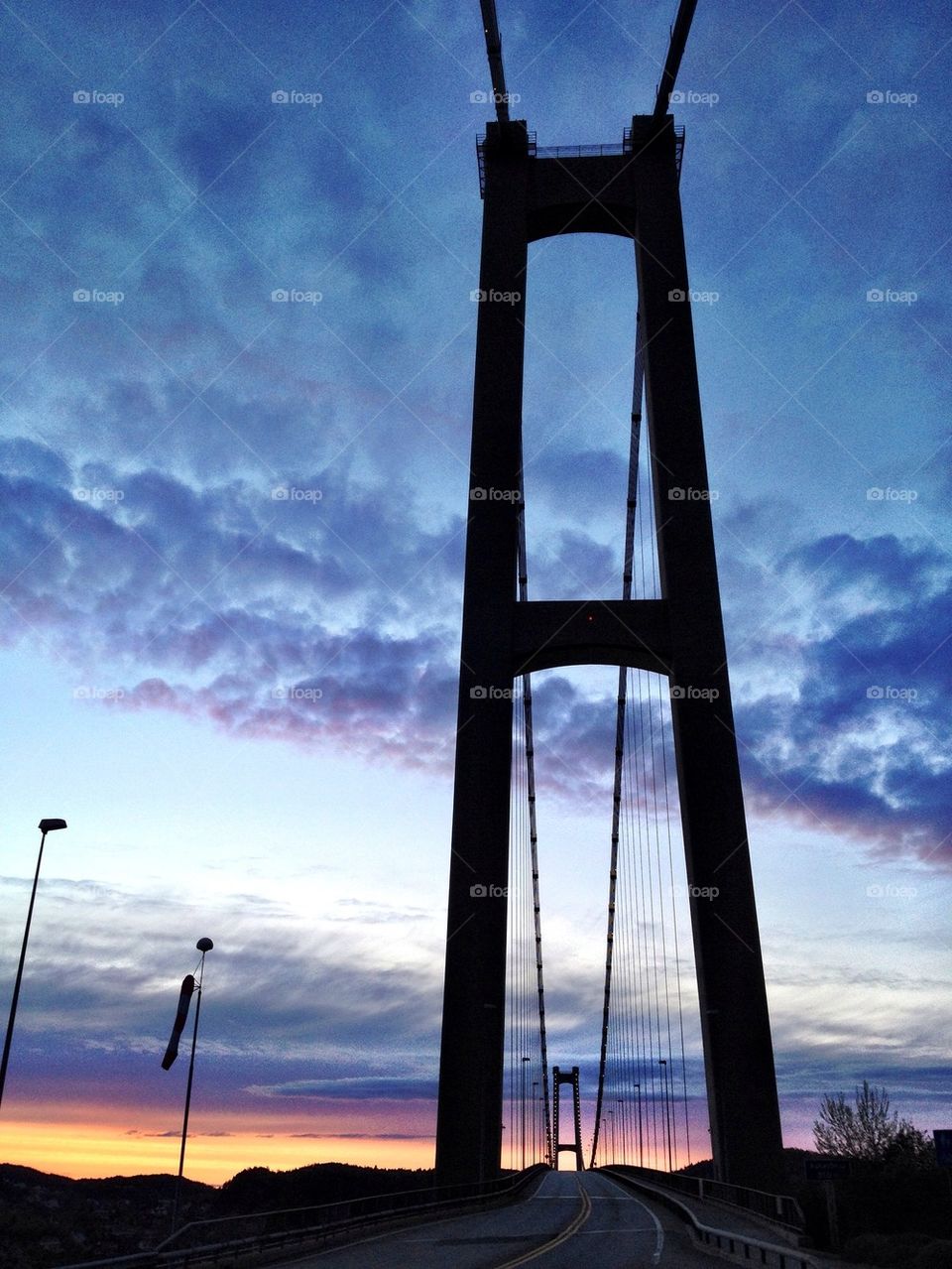 skyline bridge sea askøy by thmzgreen