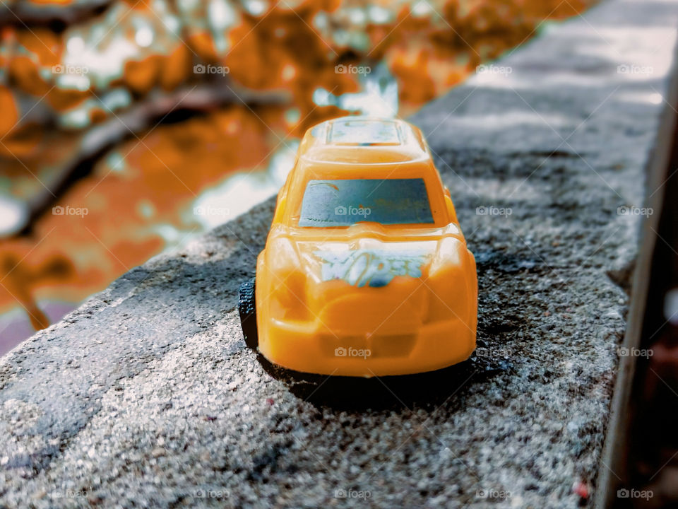 Yellow Toy Car Picture